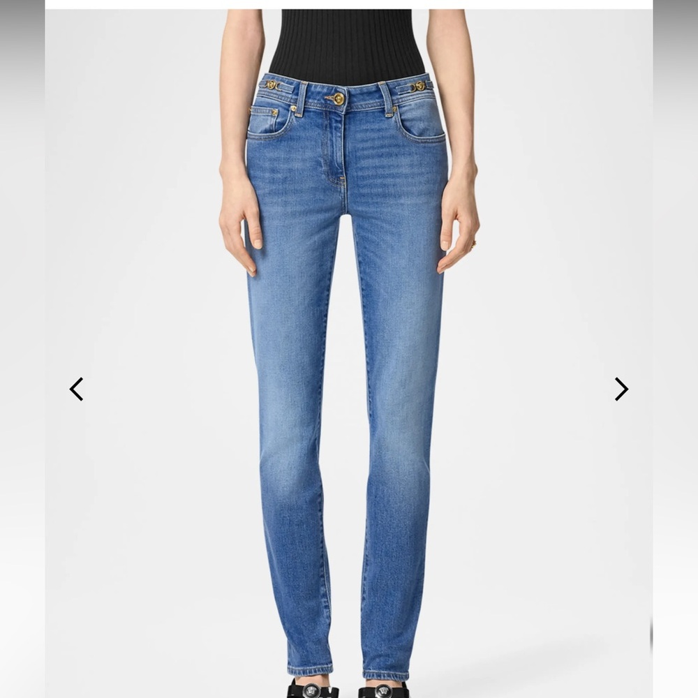 Versace Blue Denim Jeans